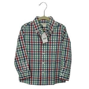 Crewcuts Multicolor Plaid Button Down Shirt
